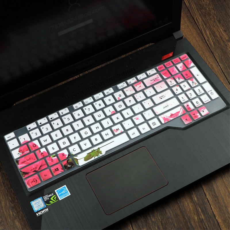 Ultra Thin Soft Silicone Material Keyboard Protective Cover For Asus Fx80G Fx63Vd 15.6&quot;