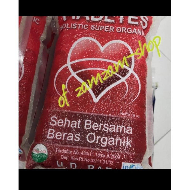 

holistic super organic rice diabetes 2kg beras diabetic