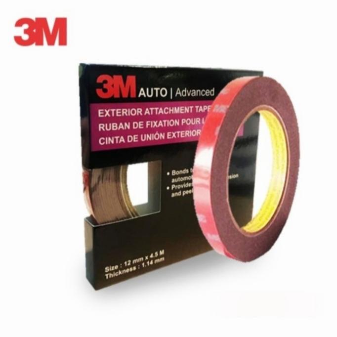 

(BISA COD) Double tape 3M automotive 12mm x 4.5m TERBAIK Kode 324