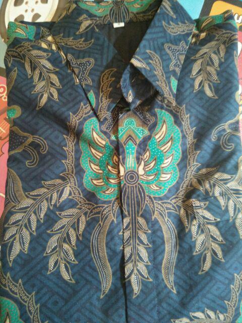 Kemeja Batik Pria | Baju Batik Pria Lengan Panjang Lapis Furing Premium Te001