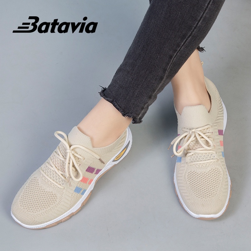 （COD）Badavia Sepatu Fashion Baru Sepatu Wanita Advanced Percemic Percemic Nyaman Olahraga Sepatu Wanita A122