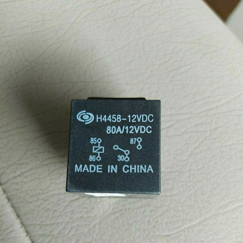 RELAY 12 VOLT 4 KAKI 80 AMPERE