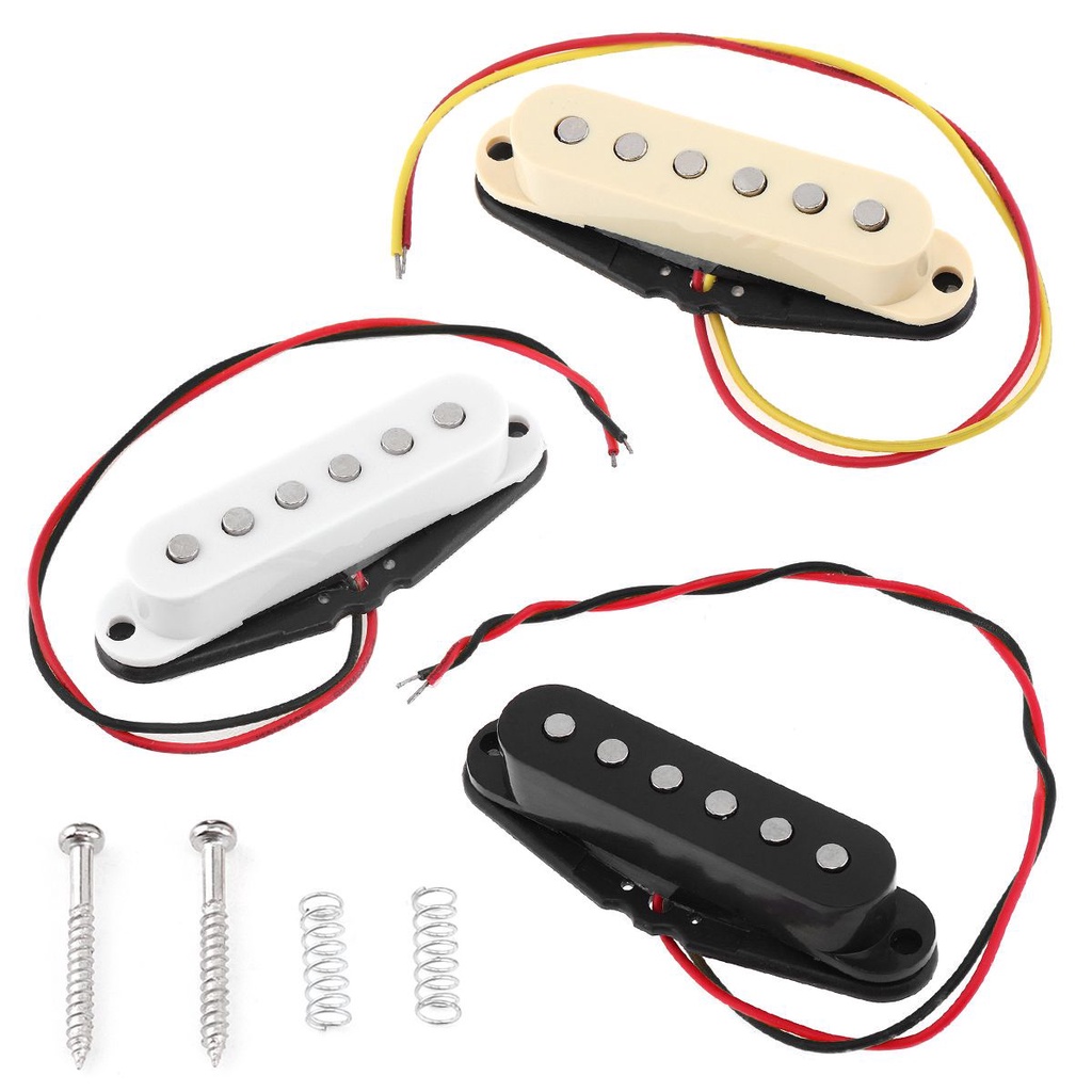 Pickup Single Coil Sound Untuk Gitar Elektrik ST SQ 6 Senar Harmonious