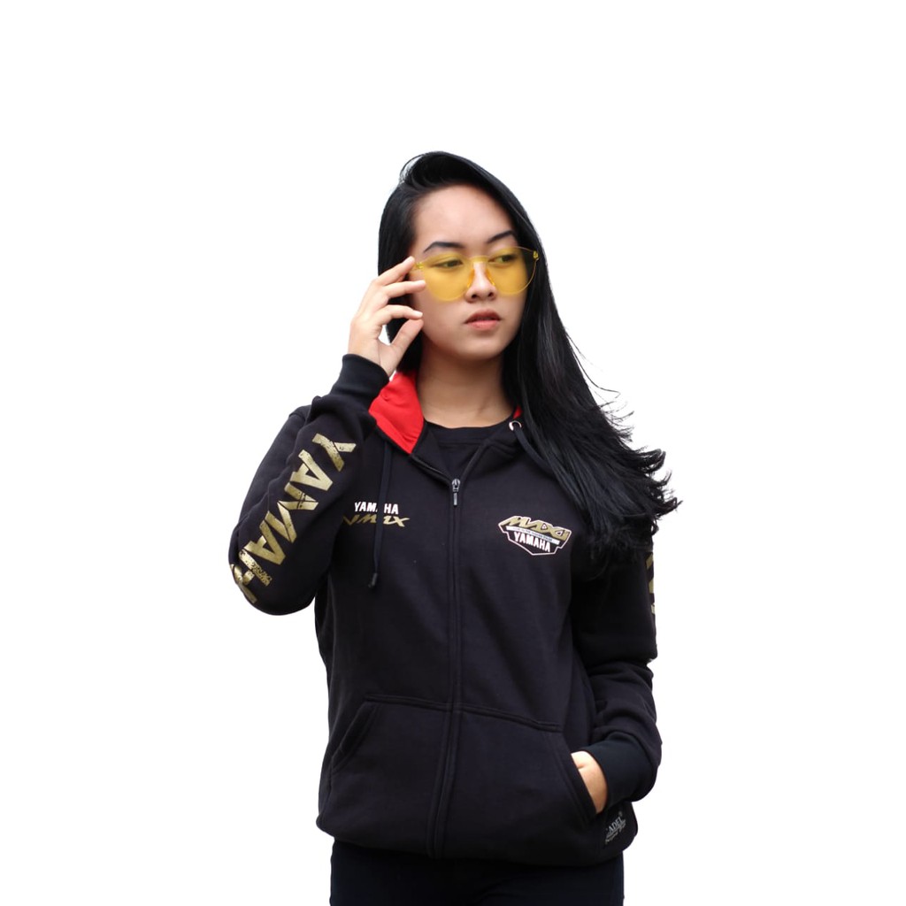 {Sweater Nmax} Original SWYN jaket Yamaha NMAX Bikers Otomotif Motor BONUS stiker CADEL BANDUNG