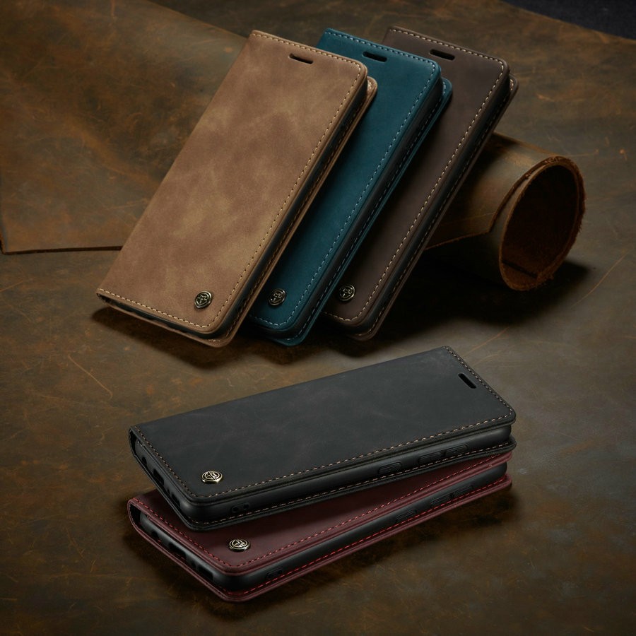 Flip Case Samsung Galaxy A51 A71 CaseMe Magnetic Wallet Leather