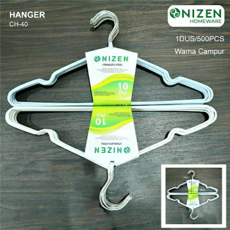 Hanger Baju NIZEN Stainless Steel
