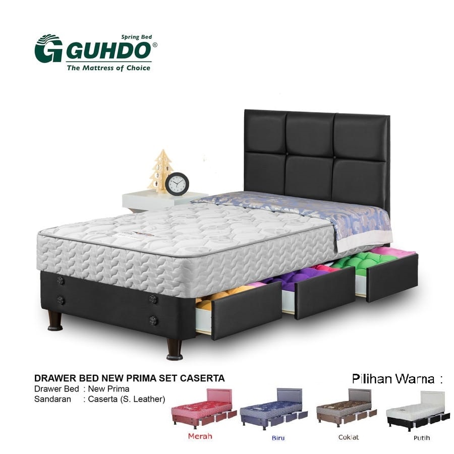 DIVAN LACI GUHDO DRAWER BED NEW PRIMA