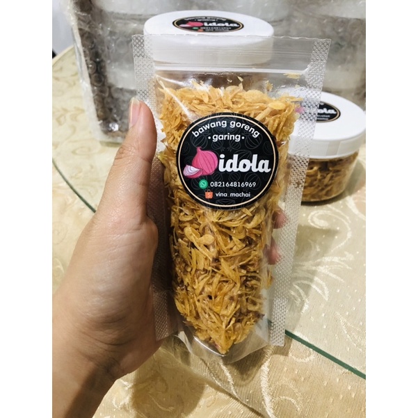 

Bawang Goreng Garing IDOLA kemasan Pouch