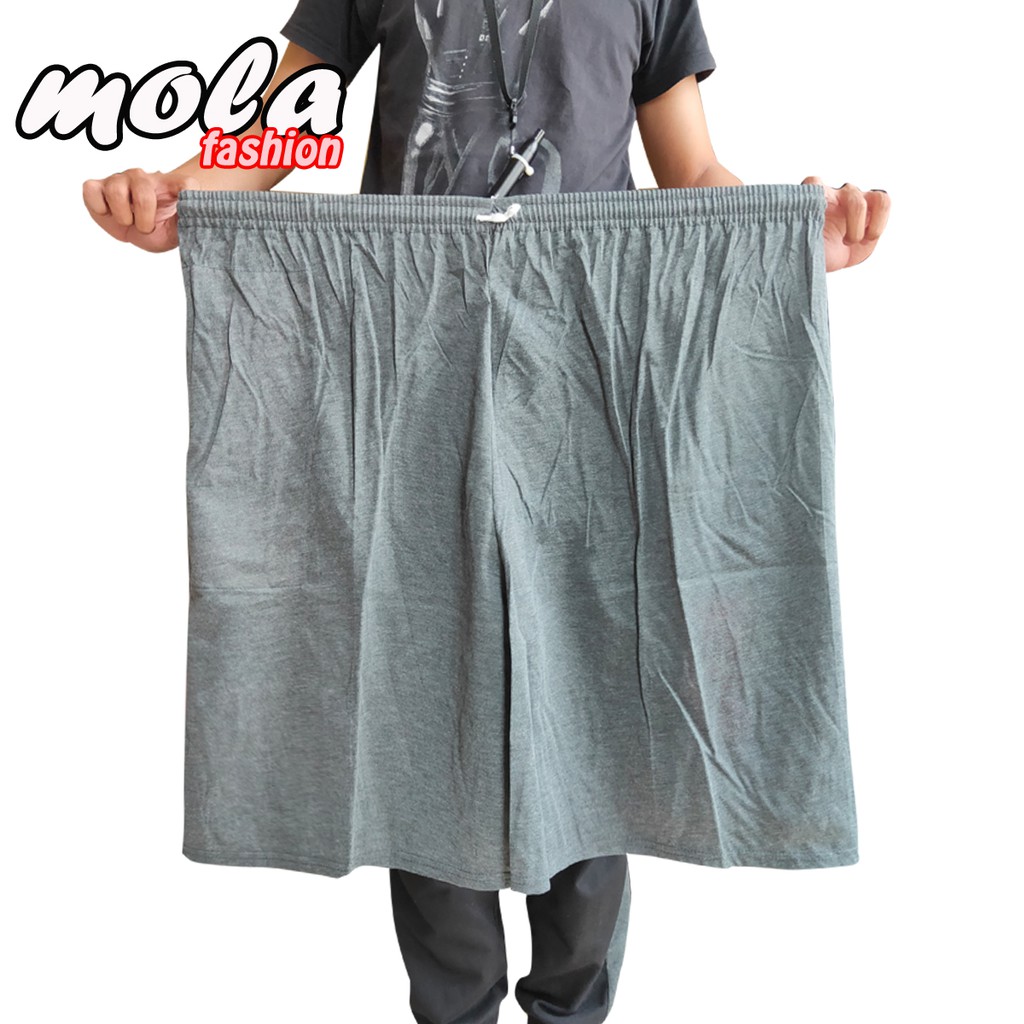Celana Pendek Kolor Santai Pria Wanita Big Size Jumbo Fit Celana Pendek Kolor Santai Pria Wanita Big Size Jumbo Fit