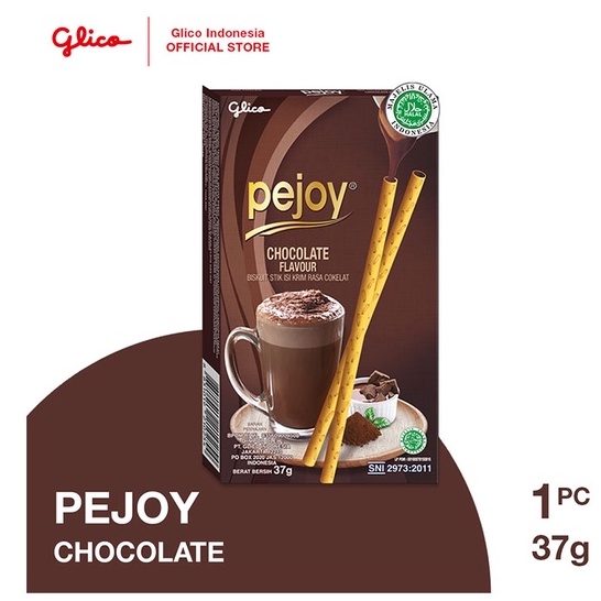 

[ PEJOY ] Glico pocky PEJOY Choco 32gr BARCODE 8851019210254