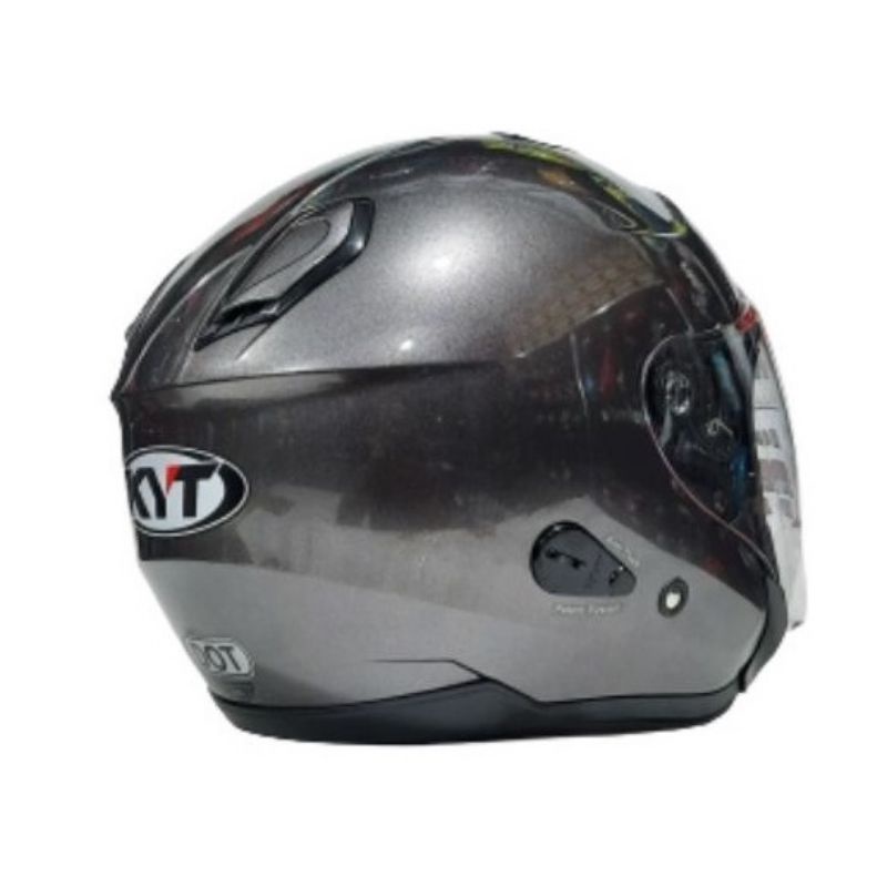 Helm kyt kyoto gunmetal abu