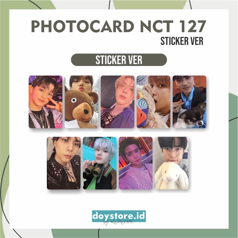 [BACA DESKRIPSI] Photocard NCT 127 Album STICKER unofficial