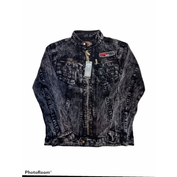 Jaket jeans wash argo ori pria murah. jaket jeans zipper pria terbaru. jaket jeans zipper resleting 