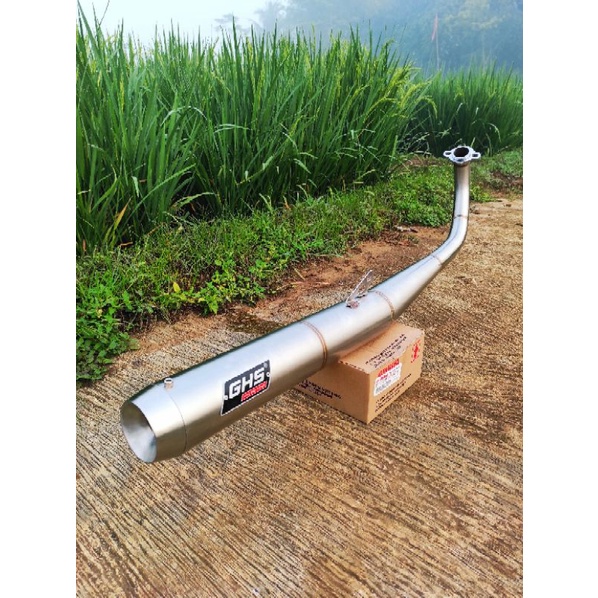 Knalpot RX KING Standar Racing Stainles Super Garing Istimewa, Original GHS Racing