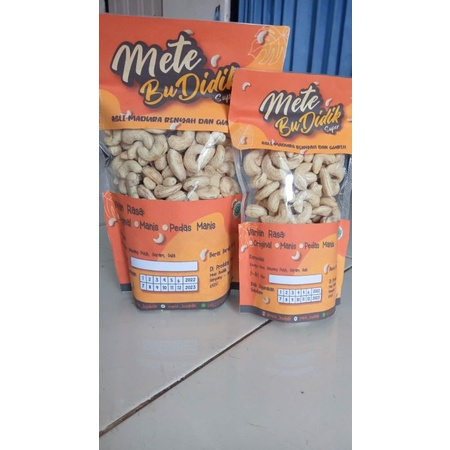 

Kacang Mete mentah murah super bu didik mente mede 1 kg dan 500 gram