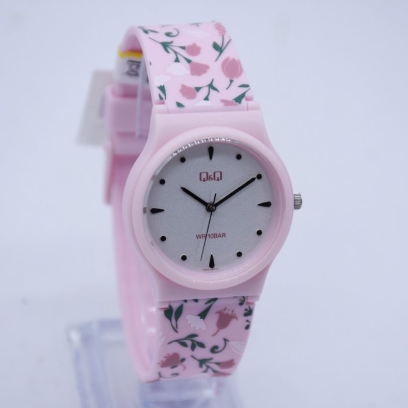 JAM TANGAN WANITA Q&Q ORIGINAL V06 SERIES V 06 QNQ ANTI AIR