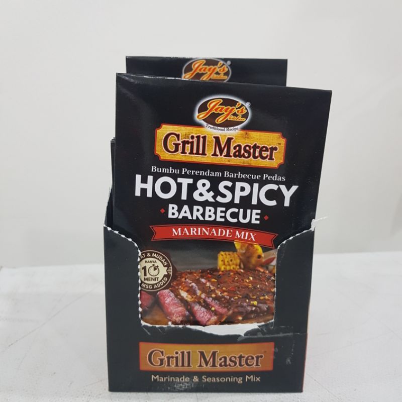 

Jays Grill Master Hot Spicy BBQ 30gr