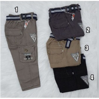 OLA Celana panjang joger katun bombi untuk anak 3,4,5,6,7,8,9,10,11,12  tahun _