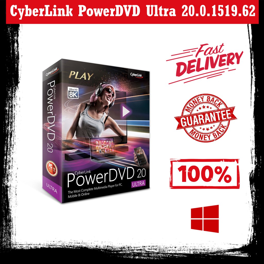 

CybrLnk PwrDVD Ultr 20.0.1519.6 Lftm Fr Wndws