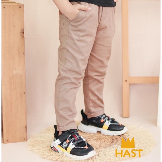 Celana Chino Anak Panjang 6 Warna/Bawahan Anak Terlaris 1-9 Tahun/Celana Anak Bisa COD/ HASTSTORE-KHAKI PJG