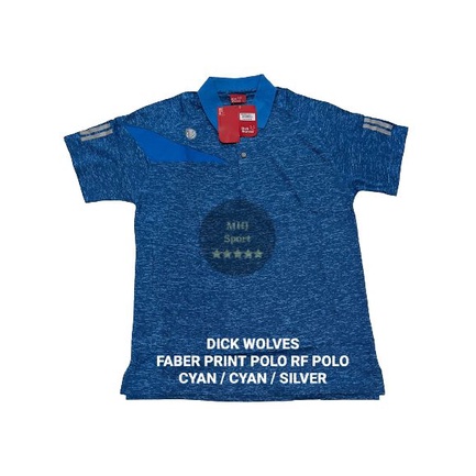 Kaos kerah Olahraga DICK WOLVES FABER /FORZA PRINT RF POLO