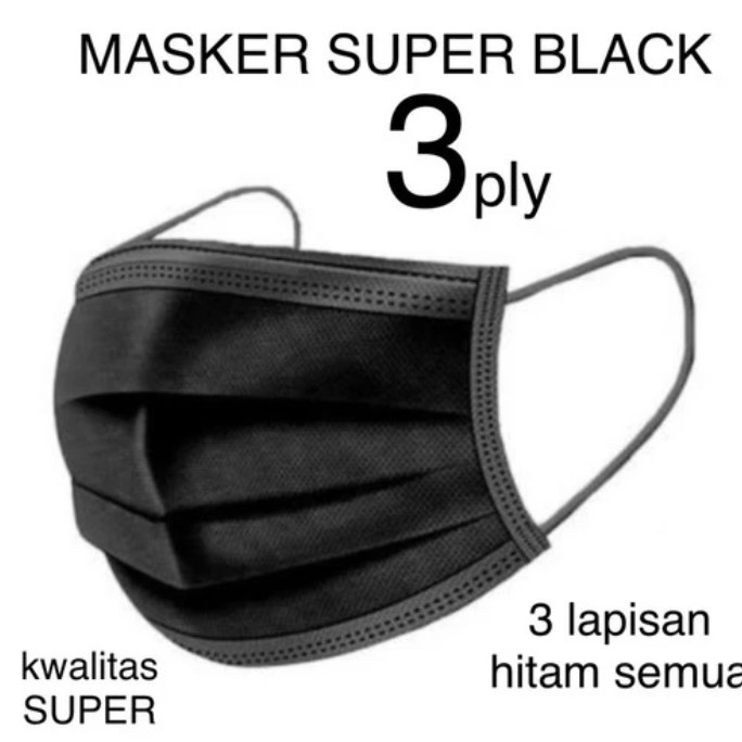 PROMO Masker 3ply Murah/ Masker 3ply Earloop/ Masker Hijab /Face Mask/ Headloop