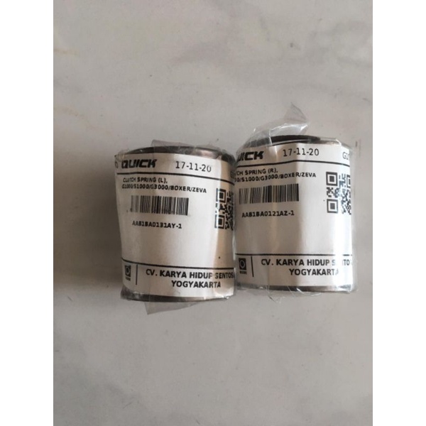 Spring Clutch Pir Belok Traktor Quick G1000 S1000 Boxer Zeva