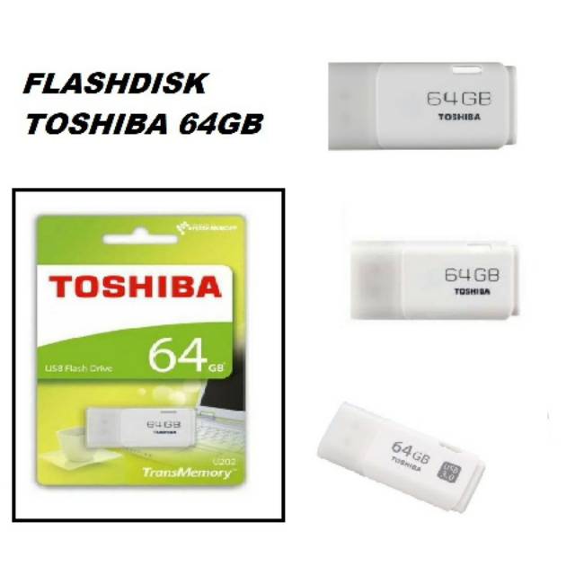 FLASHDISK ASLI TOSHIBA 64GB