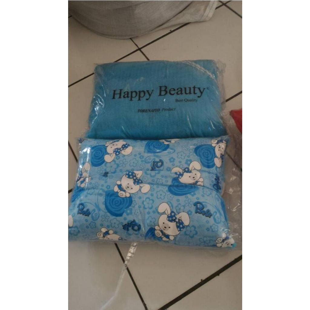 Bantal bluru peang / kotak happy beauty