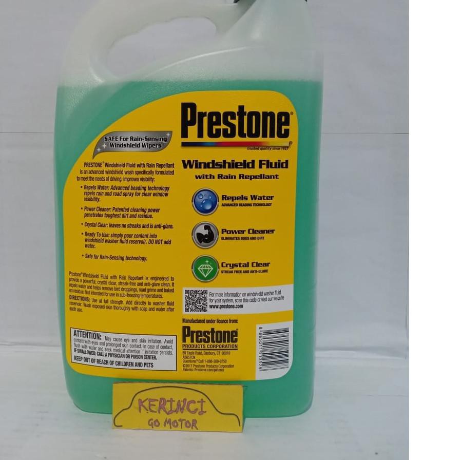 Kirim Langsung AIR WIPER PRESTONE 2L - WINDSHIELD WIPER FLUID PRESTONE RAIN REPELLANT,