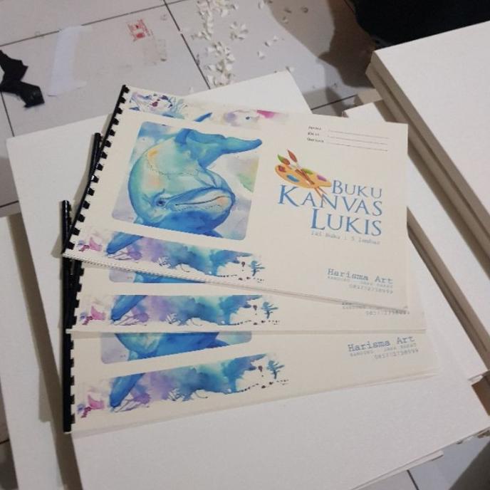 

TERBARUU!! Buku Kanvas Lukis / Buku Gambar Canvas SALE