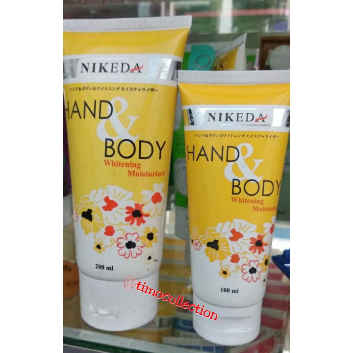 Nikeda Hand Body Lotion Whitening & Moisturizer