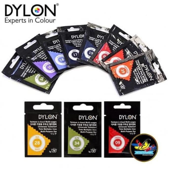

Dylon Pewarna Baju Kemeja Tekstil Pewarna Pakaian Bungkus Sachet Berkelas