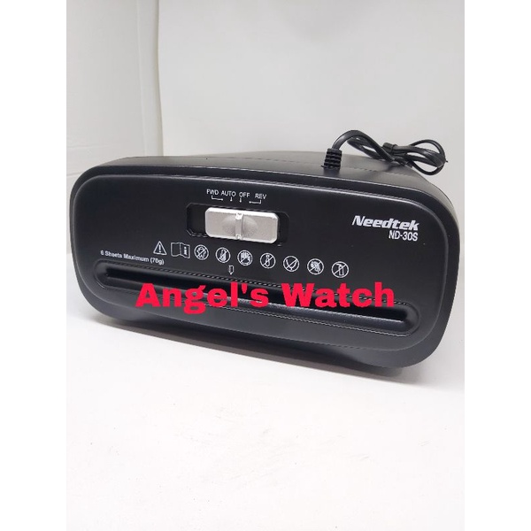 angelswatch paper shredder mesin penghancur kertas origin hand shredder manual compact electric needtek ND-30s garansi resmi