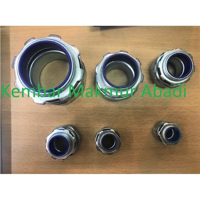 Connector Flexible Conduit 3/8&quot;/Connector Fleksibel Metal 3/8 in DPJ13 / Sambungan Fleksibel DPJ 13