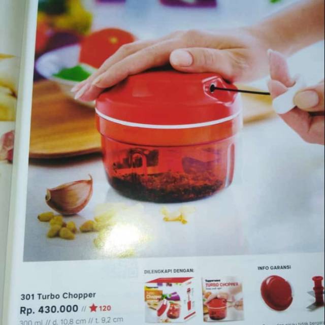 TUPPERWARE TURBO CHOPPER