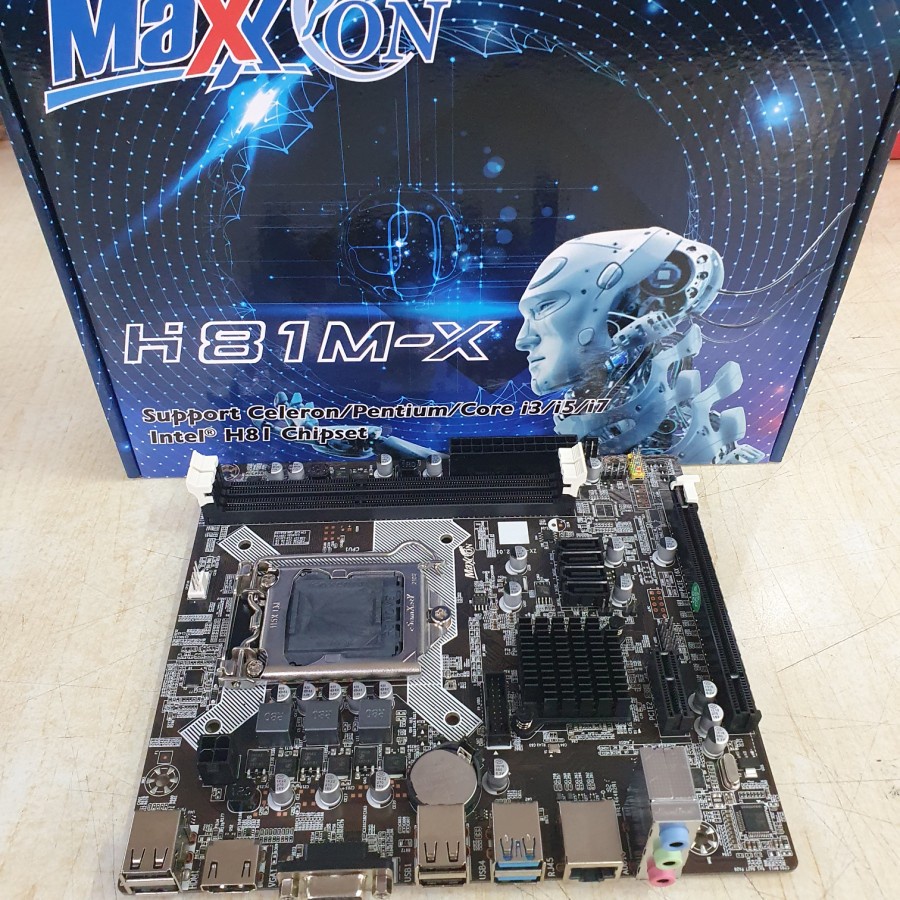 Motherboard Maxx On H81M X MaxxON H81 Socket 1150