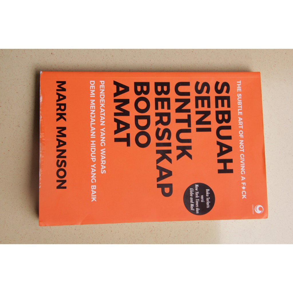 Buku ORI Sebuah Seni untuk Bersikap Bodo Amat