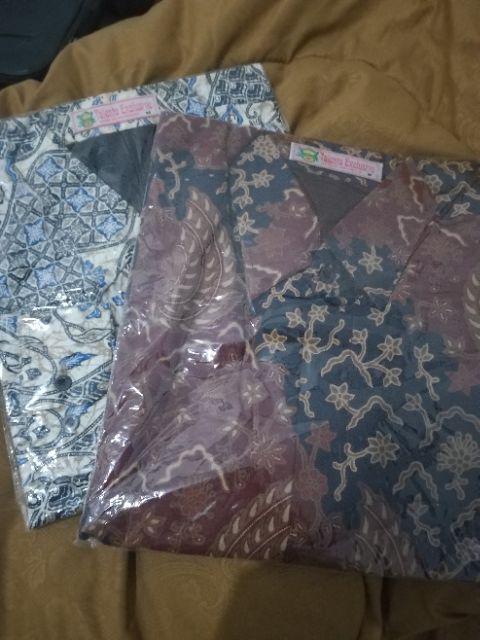 Kemeja Batik Prabu Bahan Katun Baturaden Reguler Fit B081