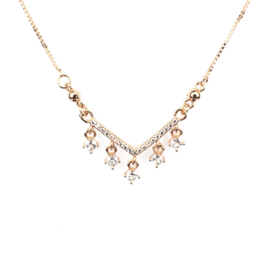 [Ready Stork] Kalung wanita kalung berlian fashion gaya korea jewelry murah   Acc003
