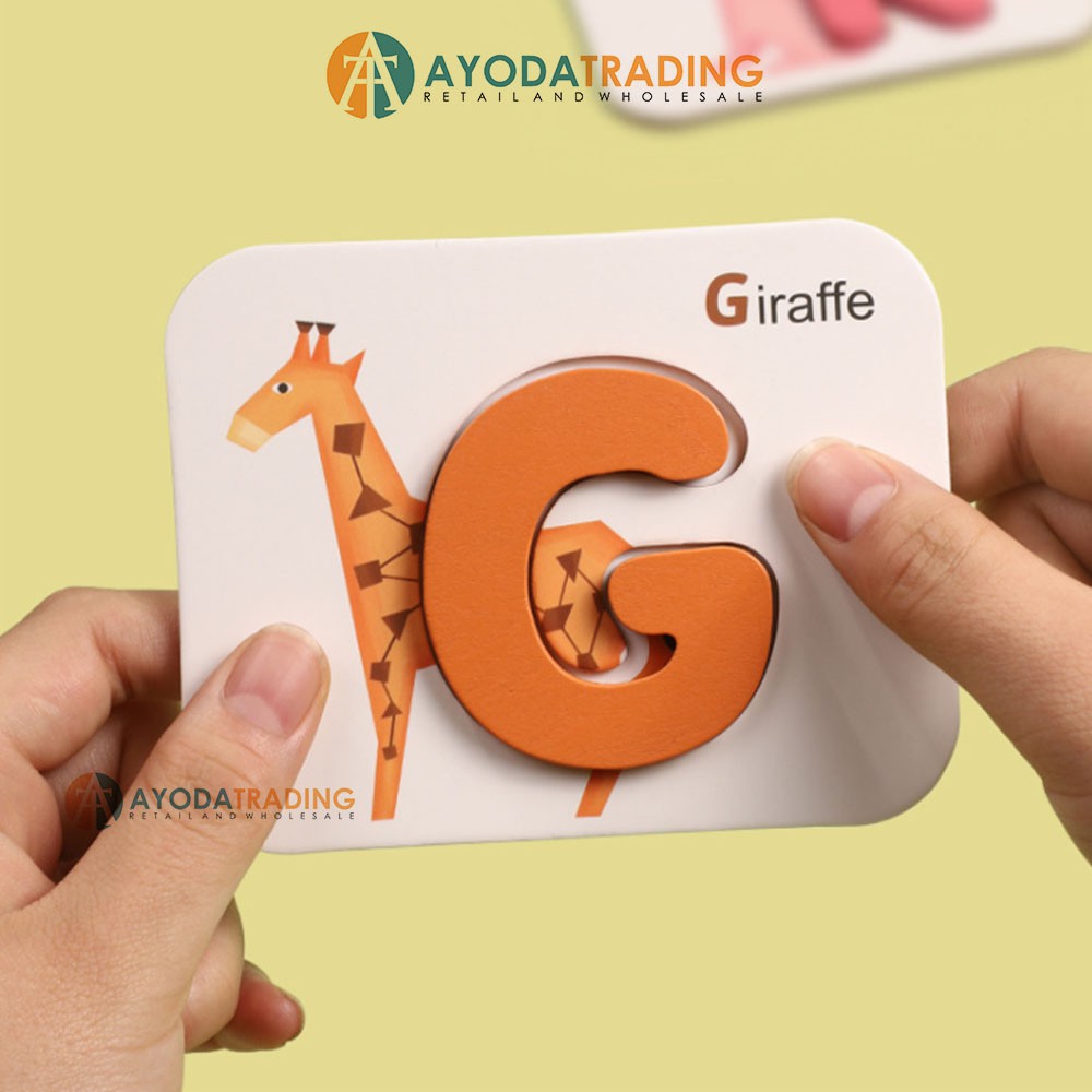 Alphabet and Number Pairing Card Montessori