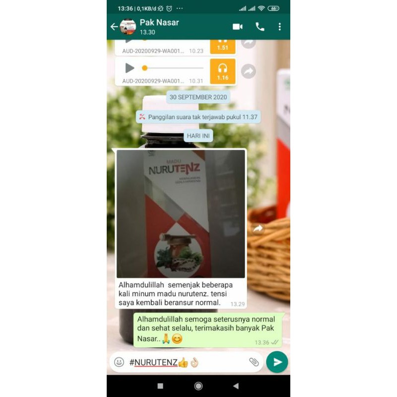 Madu Nurutenz Asli Madu Nuruten Madu Nurutens Penurun Hipertensi Penuruh Darah Tinggi Shopee Indonesia