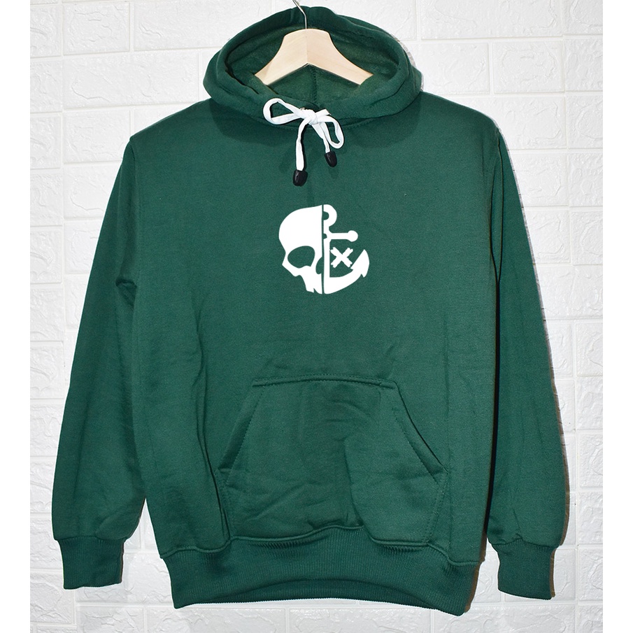 Sweater Hoodie Unisex FLEECE TEBAL Bisa COD