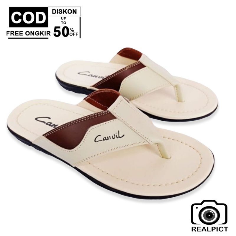 SANDAL JAPIT PRIA /SANDAL PRIA CASUAL /SANDAL TERBARU SANDAL KULID