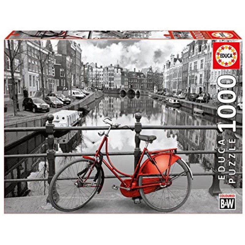 Puzzle Educa 1000 Amsterdam BW