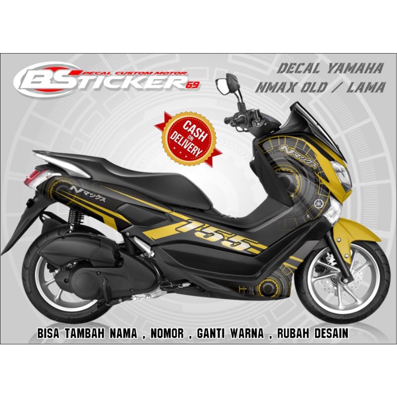 Decal Stiker nmax old stiker Yamaha nmax