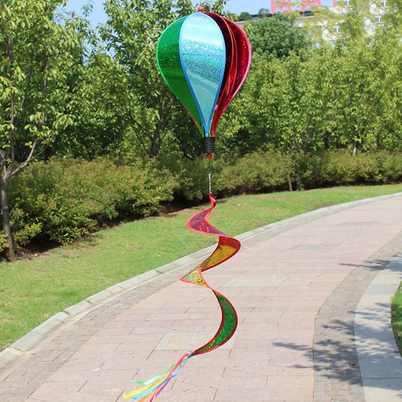 Mary Balon Udara Panas Mainan Kincir Angin Spinner Taman Rumput Halaman Ornamen Outdoor Pesta Fav