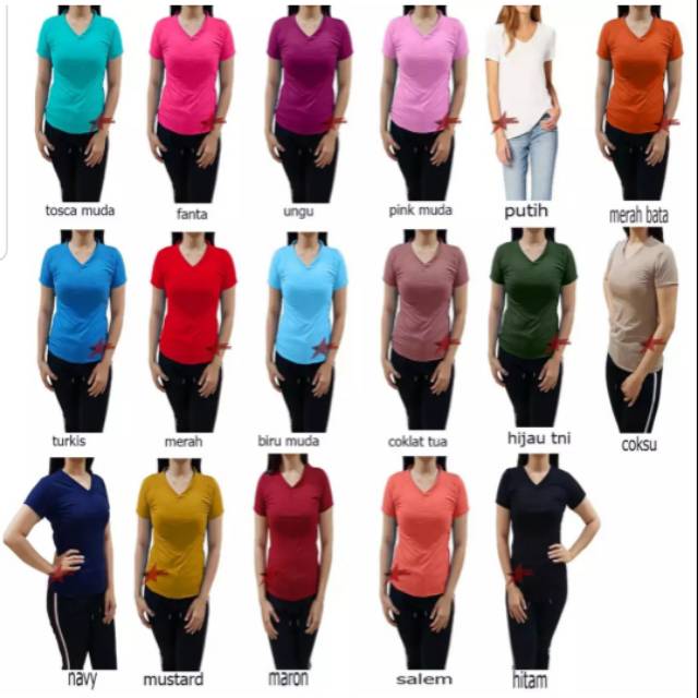 tokoabelgrosir spandex manset leher V XL pendek