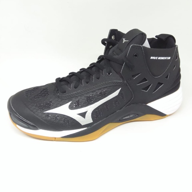 Kicosport Sepatu voli mizuno wave momentum mid black