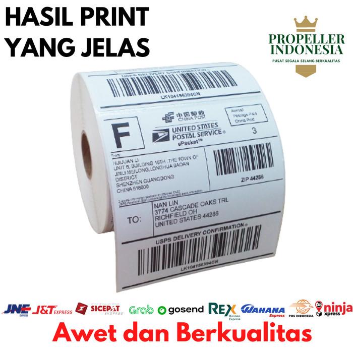 

Kertas Thermal Label Barcode Stiker Struk Kasir Sticker 100 x 100mm Berkualitas